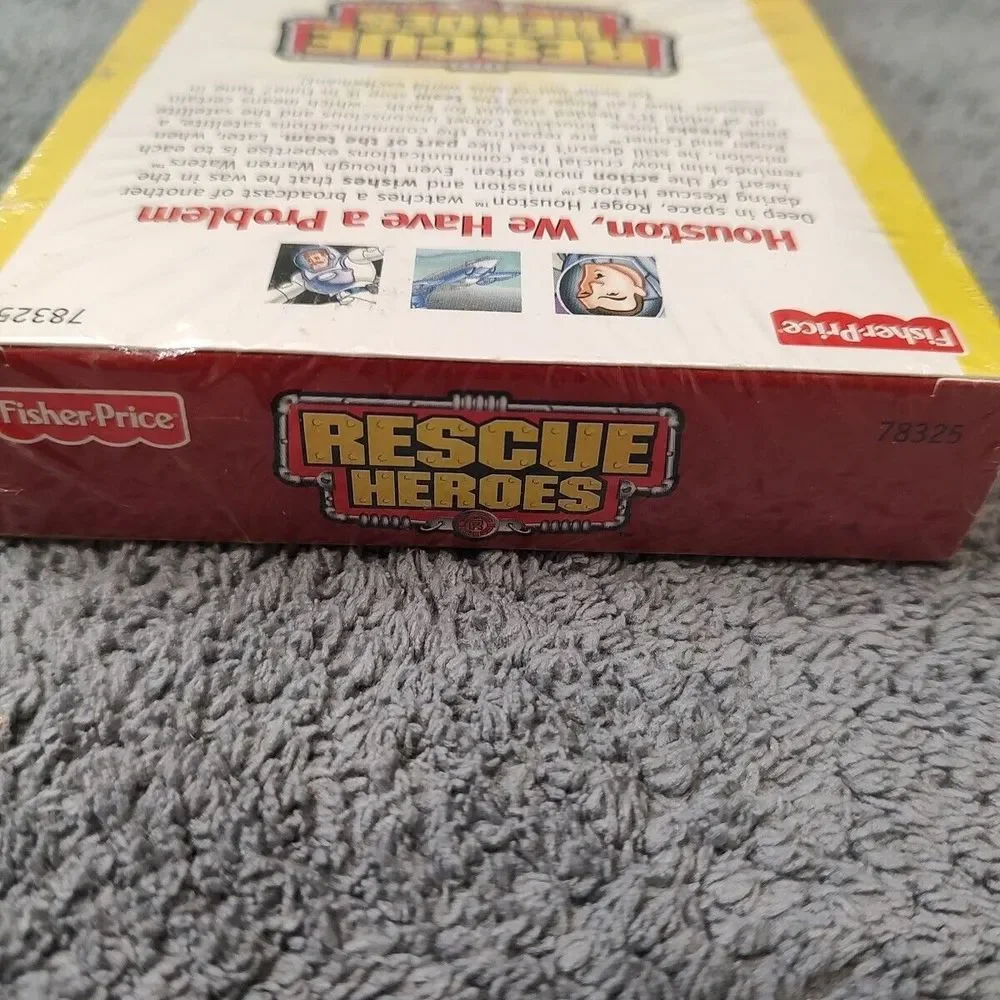 1999 Fisher Price‎ Rescue Heroes VHS 2 Episodes Houston We Have A Problem